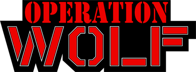 Operation Wolf logo for Sega Master System